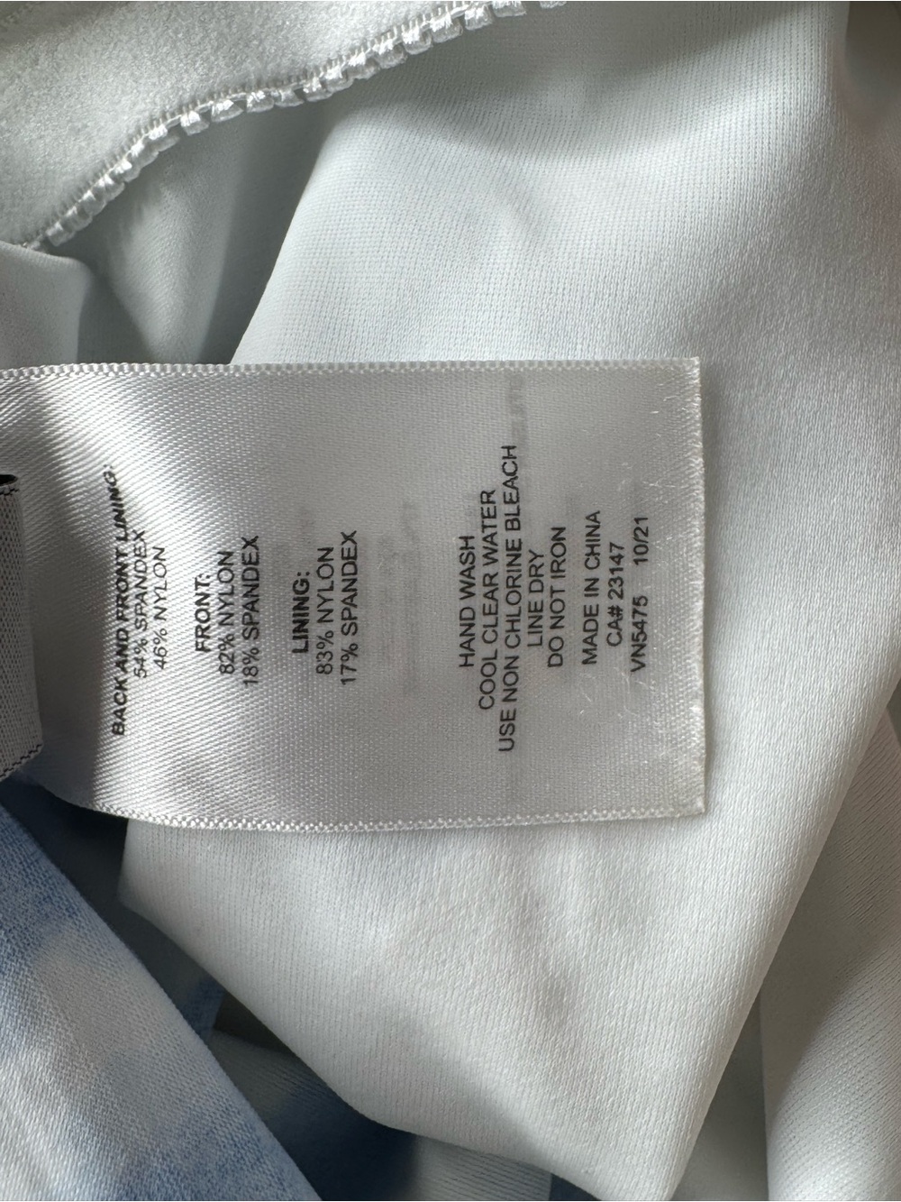 Miracle Suit x Talbots Blockbuster Blue White Size 16 One Piece Summer Beach - Picture 4 of 7